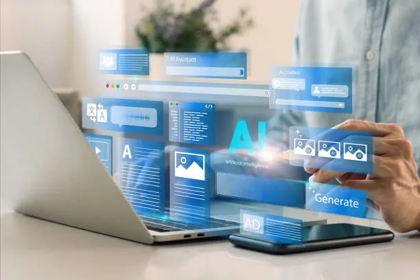 AI assists with text writing